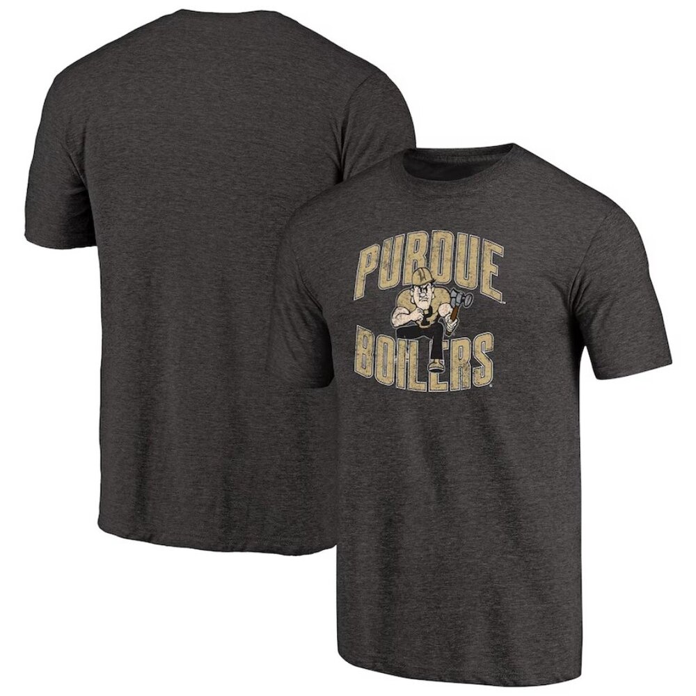 Purdue Boilermakers Team Hometown Collection Tri-Blend T-Shirt Adult Small